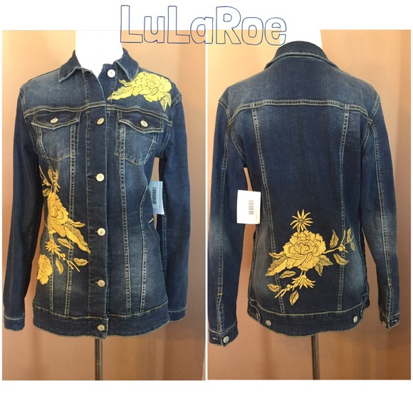 LuLaRoe Jackets & Blazers - LuLaRoe ! Denim Jacket ! “ Jaxon “ !